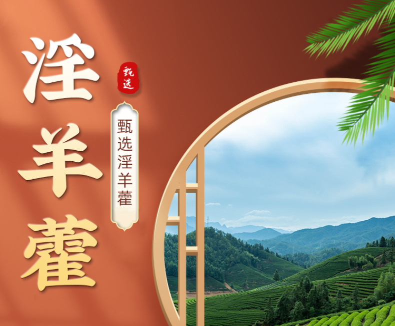 Epimedium Yin Yang Huo Dried Herb 500g Gansu Small Leaf for Herbal Wine Infusion overview