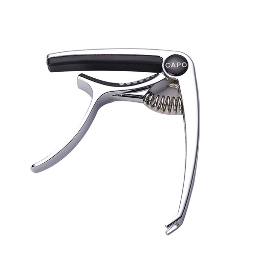 Guitar capo zinc alloy guitar capo folk guitar universal dual-purpose transposition electric guitar high-end rising tone