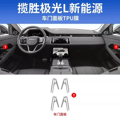 Protective Film, Screen Gear Shift Navigation – Car interior film - 24-26-land-rover-range-rover-evoque-l-door-panel-film