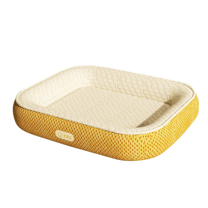 Perro de guisantes de hielo personalizable, nido fresco de verano, cojín para mascotas, nido para mascotas, nido para gatos, fábrica general de cuatro estaciones al por mayor