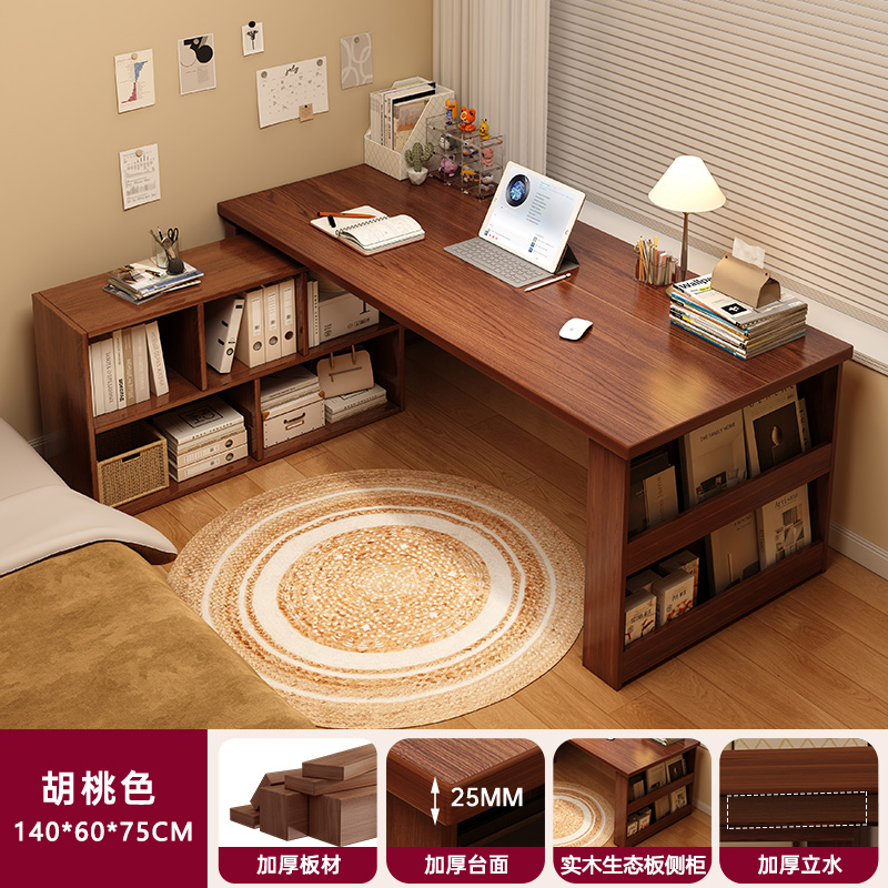 Escritorio de esquina escritorio de madera maciza escritorio de escritorio de escritorio de esquina escritorio de computadora dormitorio de niñas
