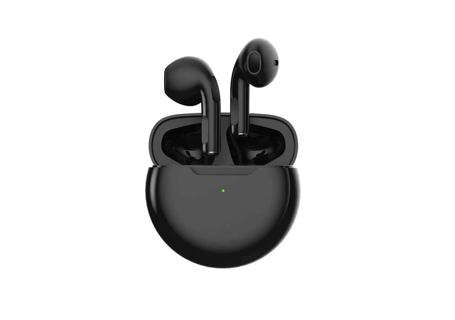 Wireless earbuds pro6, pro5, pro4, Bluetooth touch, compact charging case, assorted colors