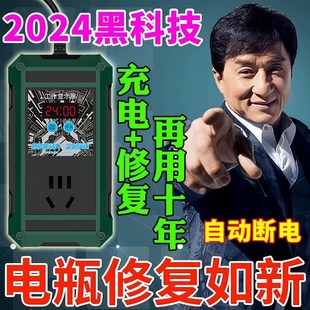 Electric Vehicle Battery Repair Tool Activates Battery Charging, Fully Automatic Timed Power-Off Pulse Repair Universal Socket