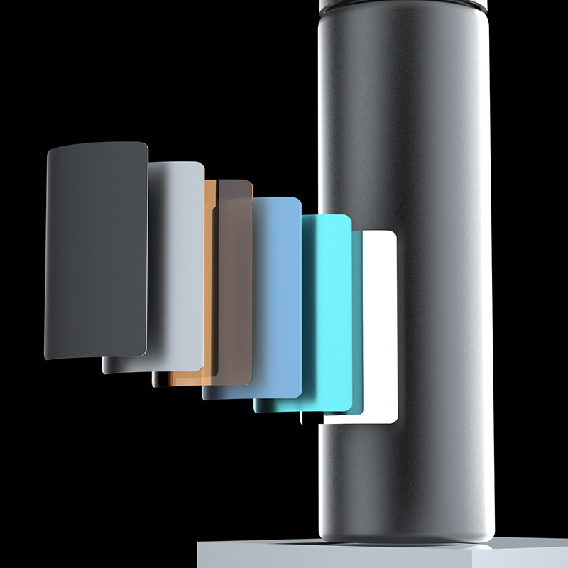 304 taza de vacío portátil de acero inoxidable portátil al aire libre deportes taza de agua hogar simple taza de té fábrica al por mayor