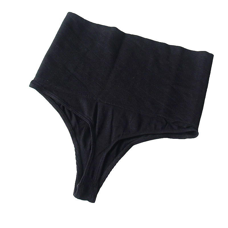 Fabricante de comercio exterior transfronterizo, bragas de tanga de cintura alta sin costuras, elásticas, con control de abdomen, realzan los glúteos y realzan la figura para mujer