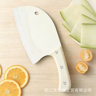 不锈钢家用菜刀厨师厨房专用切肉刀具锋利可磨切片女士切菜刀