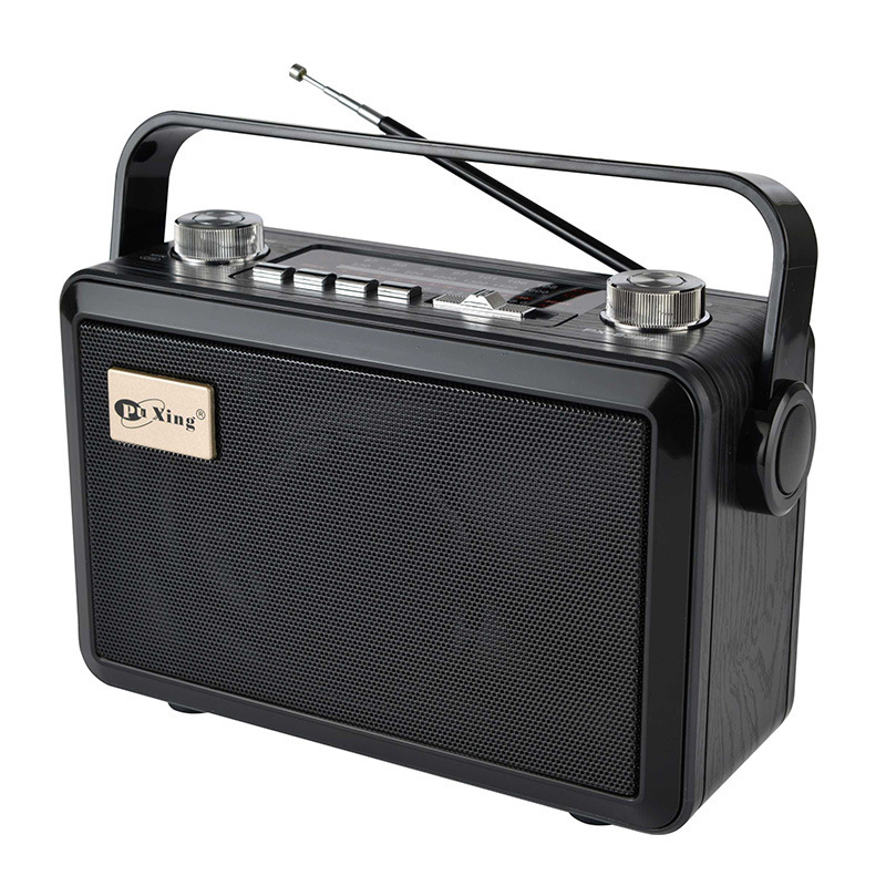 Transfronterizo al por mayor retro multifunción radio Bluetooth tarjeta U reproducción de disco para personas mayores FM recargable multibanda