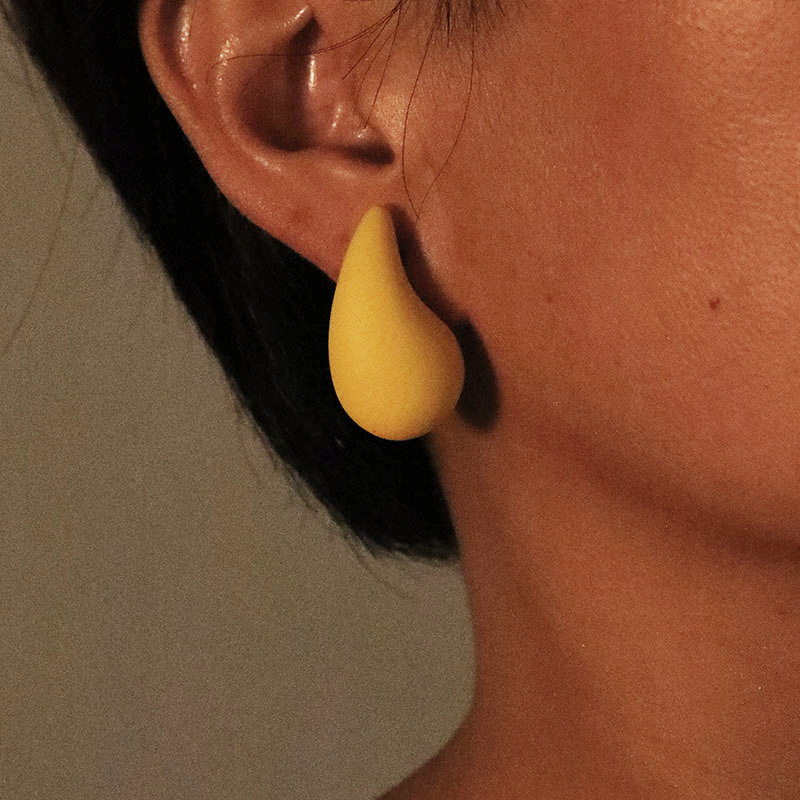 yellow earring