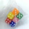 Plastic product packaging game Plastic chess pieces Dice Platform Transparent Bag Self -sealed Bag Transparent Box