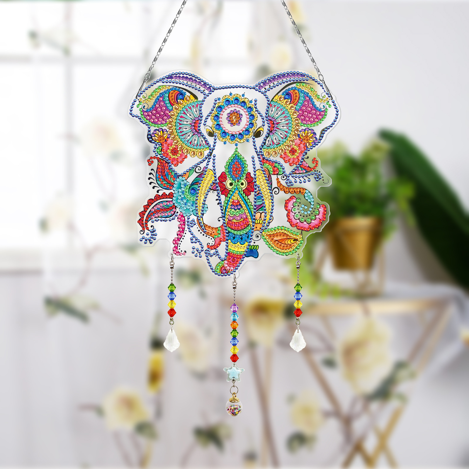 Vacation Style Christmas Vacation Butterfly Snowman PVC Diamond Painting