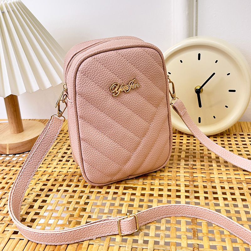 2024 nuevos fabricantes de bolsos móviles al por mayor bolsos de mujer del sudeste asiático Ladeis bolsos de hombro simple