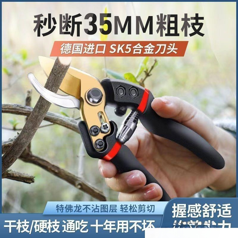 6875人收藏德国进口sk5强力园艺剪不锈钢省力修剪枝果树粗枝直销