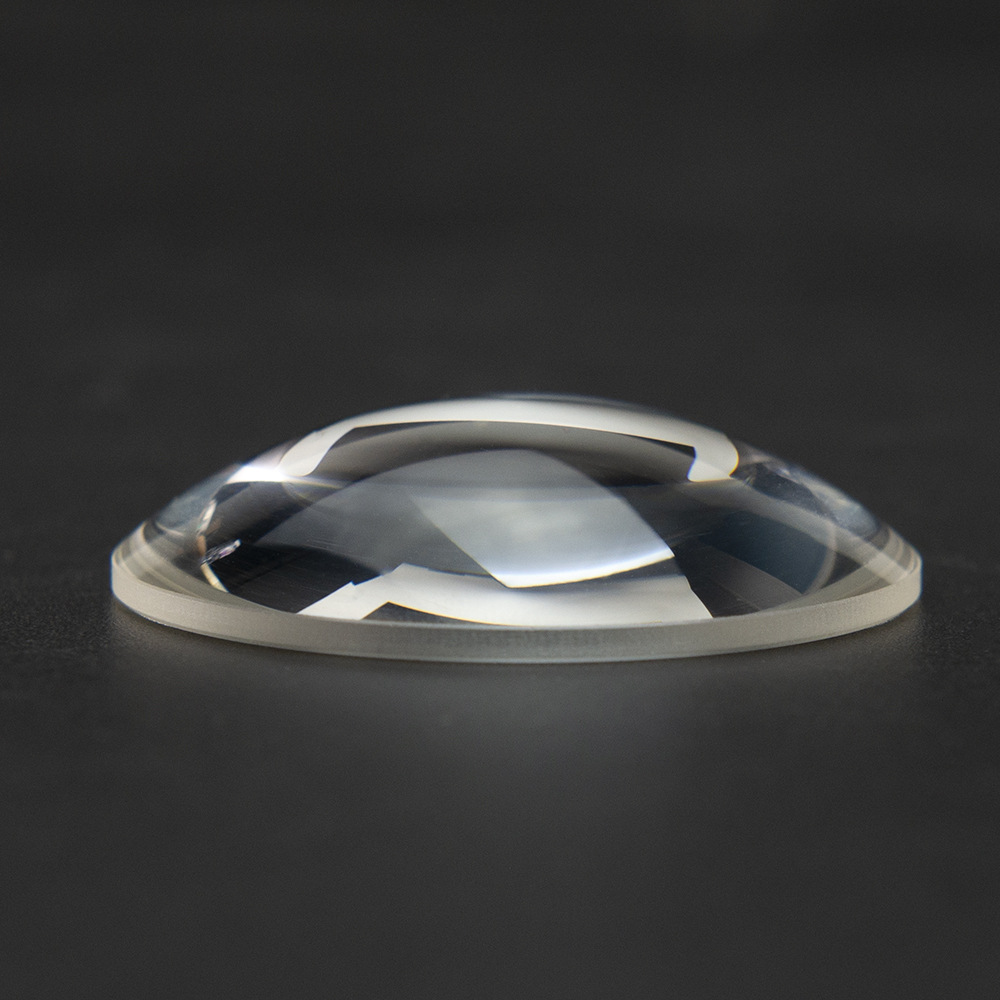 光学玻璃弯月聚光调焦凹凸激光准直透镜双凸透镜显微镜镜头HMY