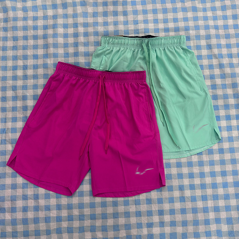 Wholesale New Track and Field Running Sports Quick-Drying Quarter Pants with Slits, Loose and Breathable Fitness Casual Training Men's Shorts