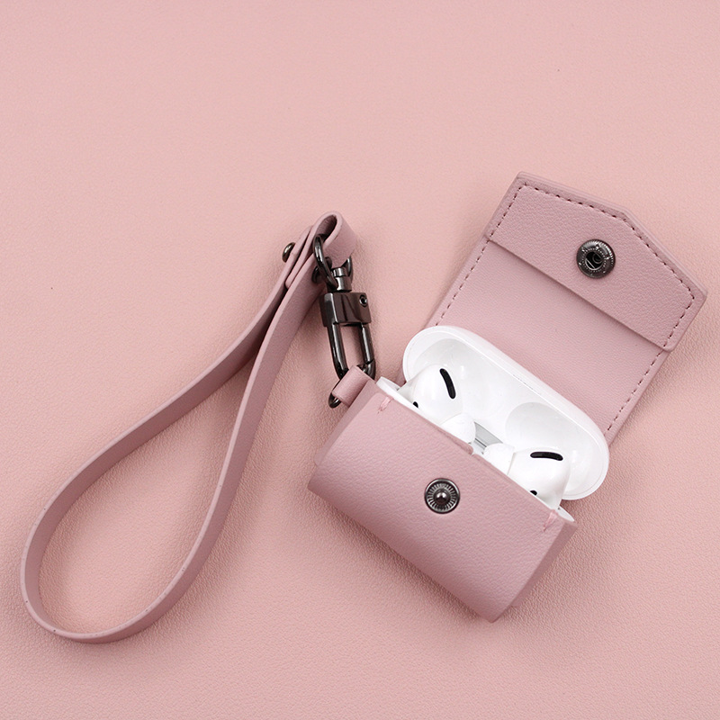 现货跨境热销蓝牙耳机保护套 适用苹果三代蓝牙耳机壳收纳包挂包