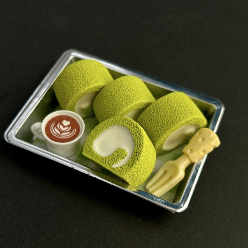 말차 케이크 롤