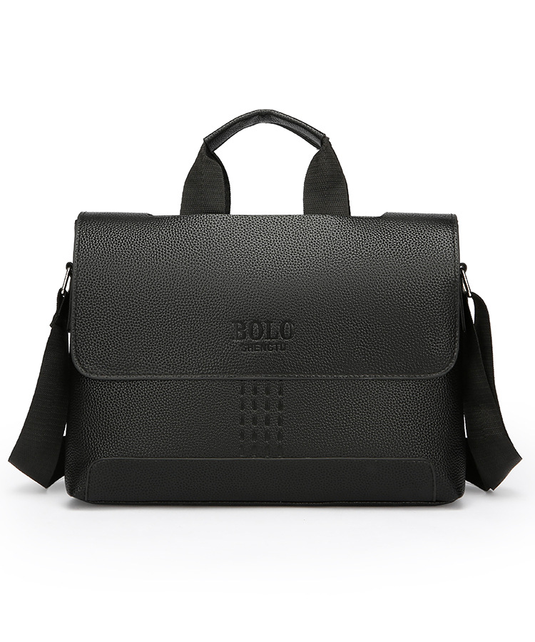 Cross-border leisure travel crossbody bag, water-resistant trendy handbag, men's Korean-style high-end business briefcase Specification drawing