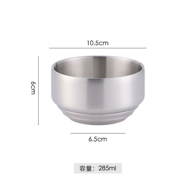 10.5cm 자연색 한국 밥 그릇 (커버 없음)