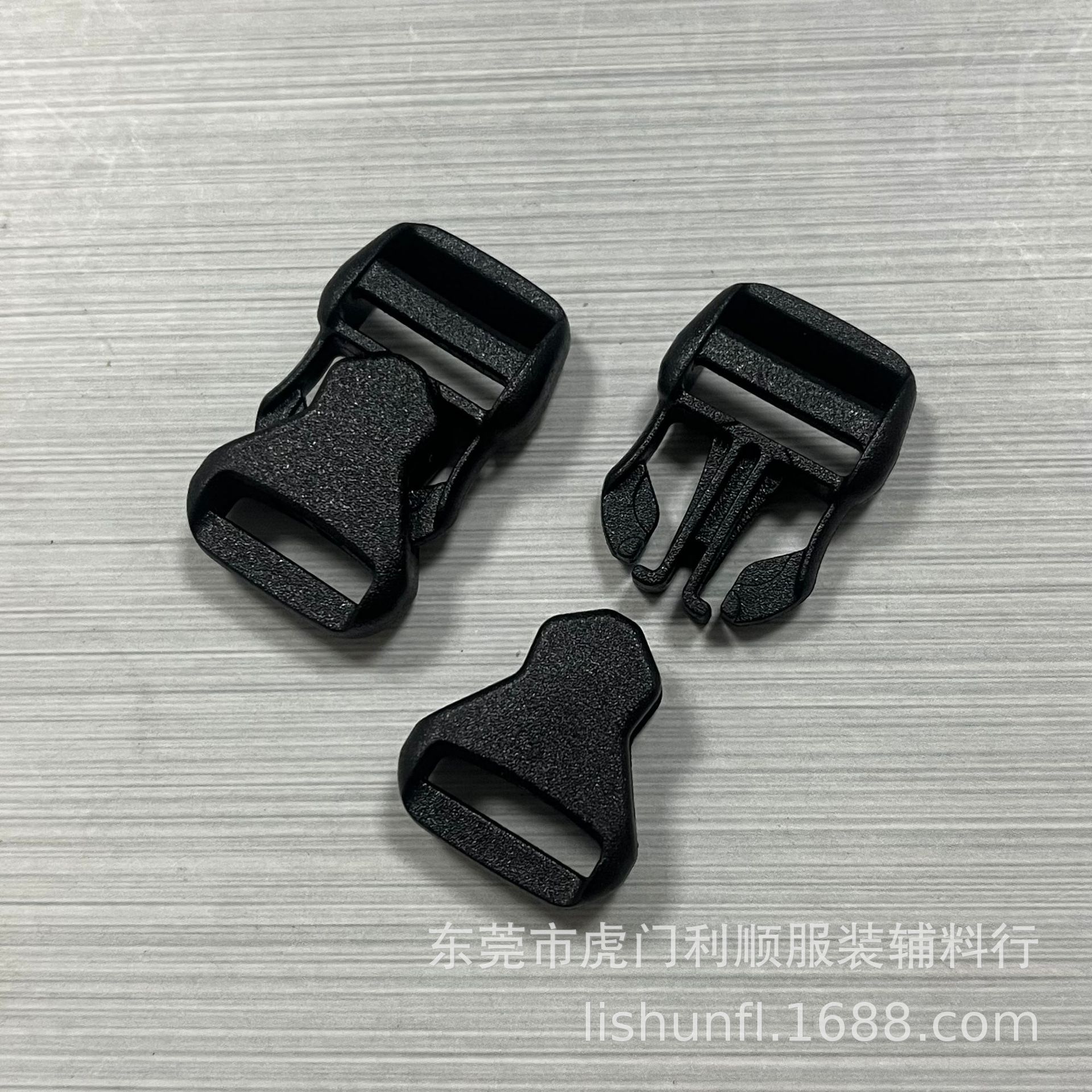 New 15mm Anti-pinch Plastic Buckle 5-point Backpack Adjustment Buckle 1.5cm Luggage Accessories Safety Buckle