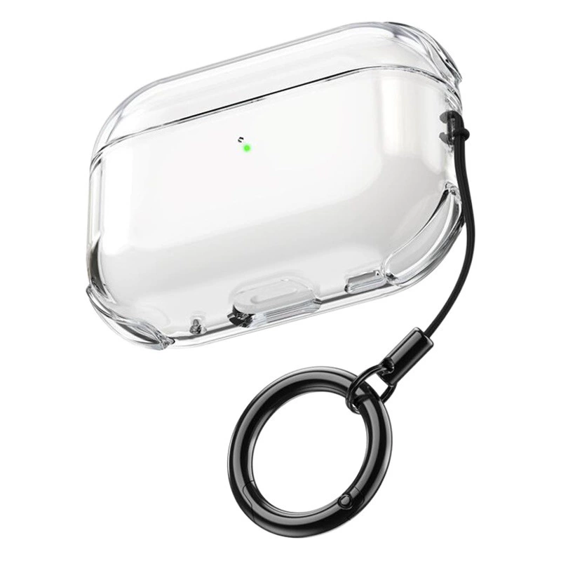 Подходит для Airpodspro3, защитный чехол Apple airpods4, чехол для наушников Bluetooth, airpodspro2, прозрачный корпус