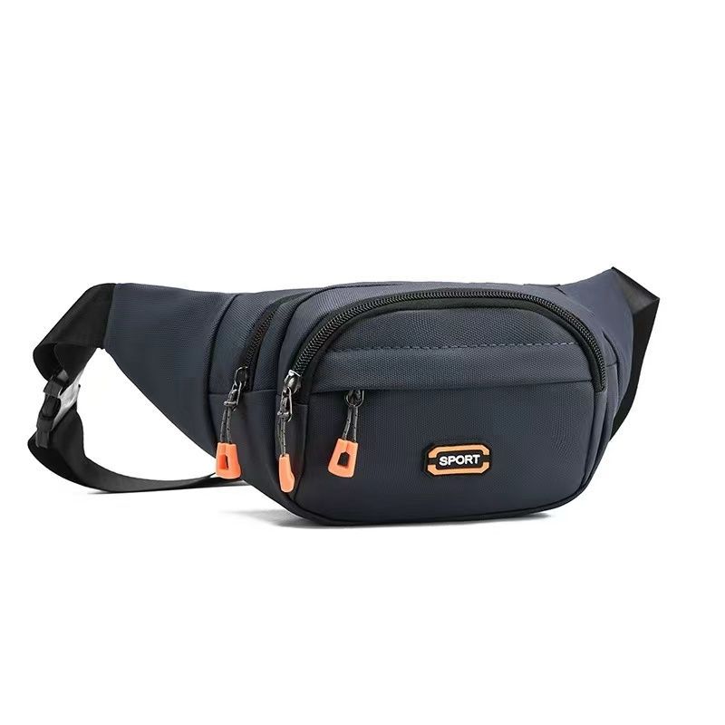 Nueva bolsa de cintura para hombres y mujeres multifuncional de gran capacidad a prueba de agua caja registradora bolsa de negocios resistente al desgaste deportes al aire libre billetera móvil