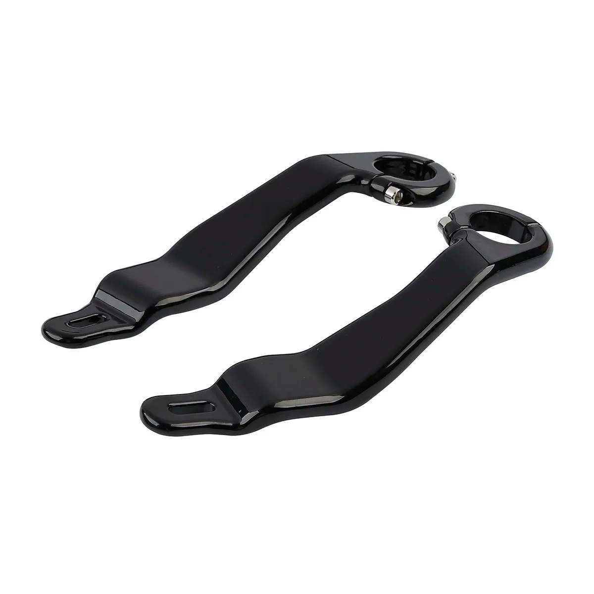 Applicable to Harley Highway Gliding Double Lights Gliding CVO Front Bars Hood Connecting Bracket Hood Bracket