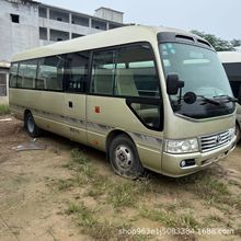 出口二手考斯特巴士24-31座商务中巴车 旅游客车大巴车国3排放