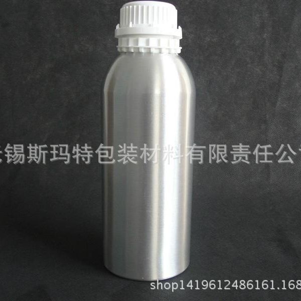 1000ml铝瓶 罐  胶水瓶 抛光铝瓶  配防盗盖