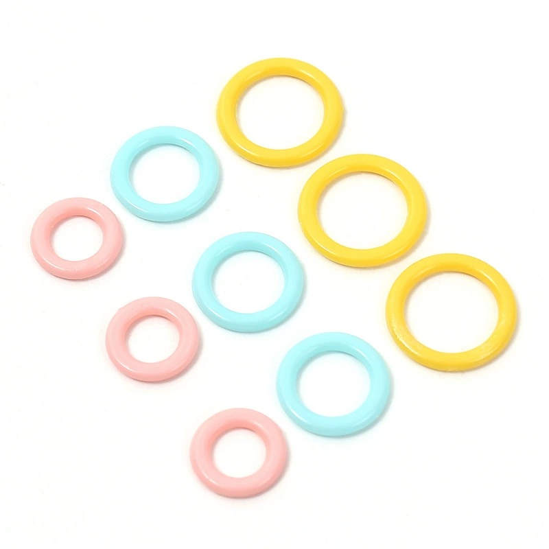 Кондитерский цвет пластиковый маркерный круг большой, средний и маленький круглый маркерный круг ручной шерстяной тканый O-образный маркерный круг