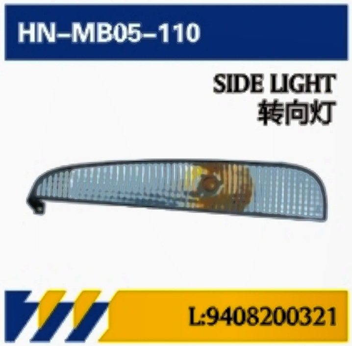 Para camiones Mercedes-Benz Axor Headlight Assembly / Fog Light / Steering Light / Light Cover Bump A-Pillar Support