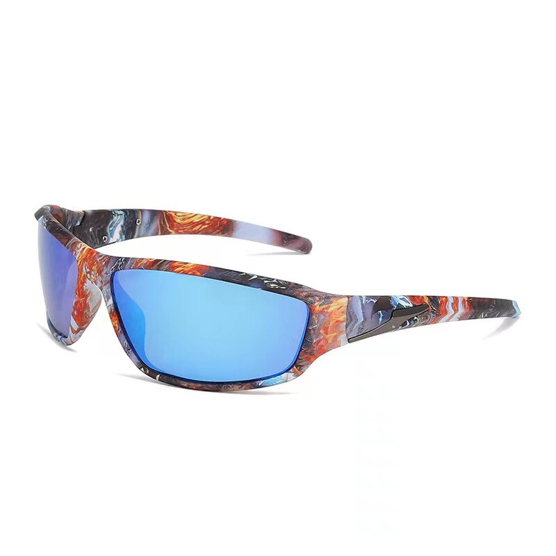 New European and American style polarized sunglasses men and women outdoor cycling UV protection Camping Fishing sports sunglasses