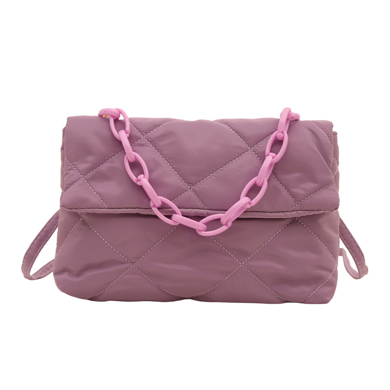 Este año, la popularidad de la gran capacidad del sobre de hombro de diamante 2024, la nueva moda, bolsas de mochila bordadas, bolsas cuadradas