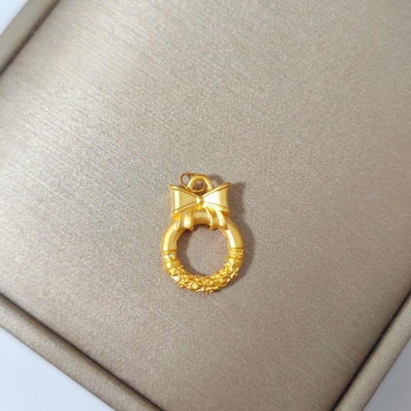 플레인 골드 보우 안전 버클