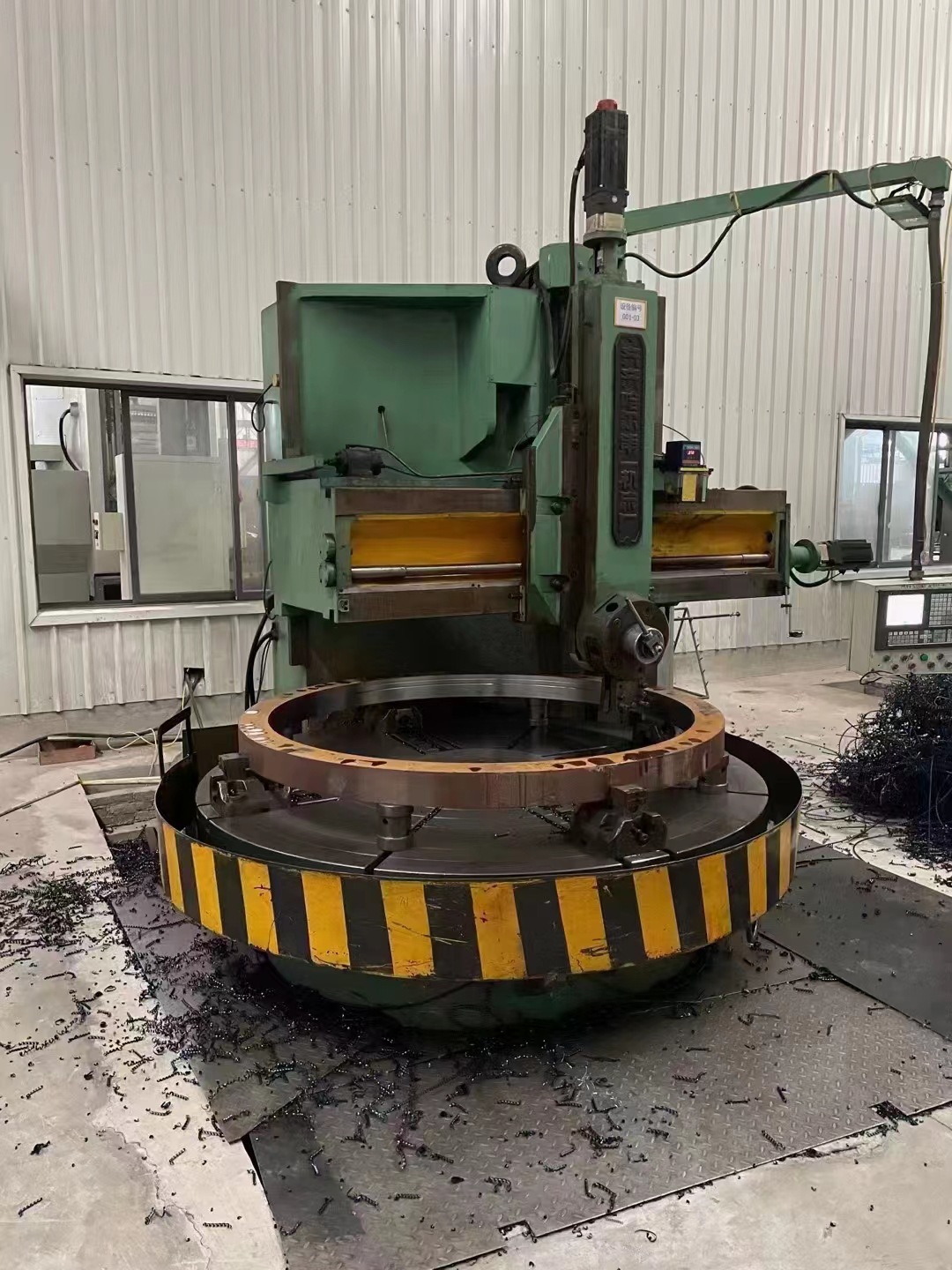 转让二手齐齐哈尔CX5126E数控立式车床加工高度1.4米