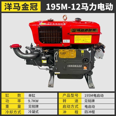 Diesel Engine Oil, Yanmar 8 10 12 - yanmar-195m-condensing-electric-start-diesel-engine-12hp-default-item