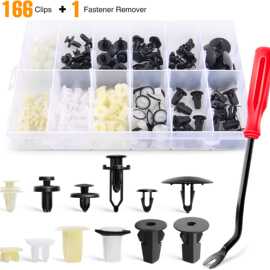 66 件汽车固定夹和螺丝扣环 适用于通用丰田本田日产马自达