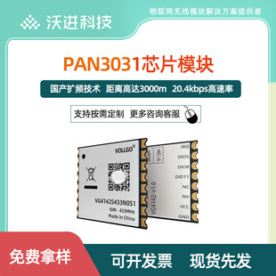 Pan3031 National Production Rf Chip 433Mhz Remote Control Module Long-Distance Low-Cost Wireless Transceiver Module