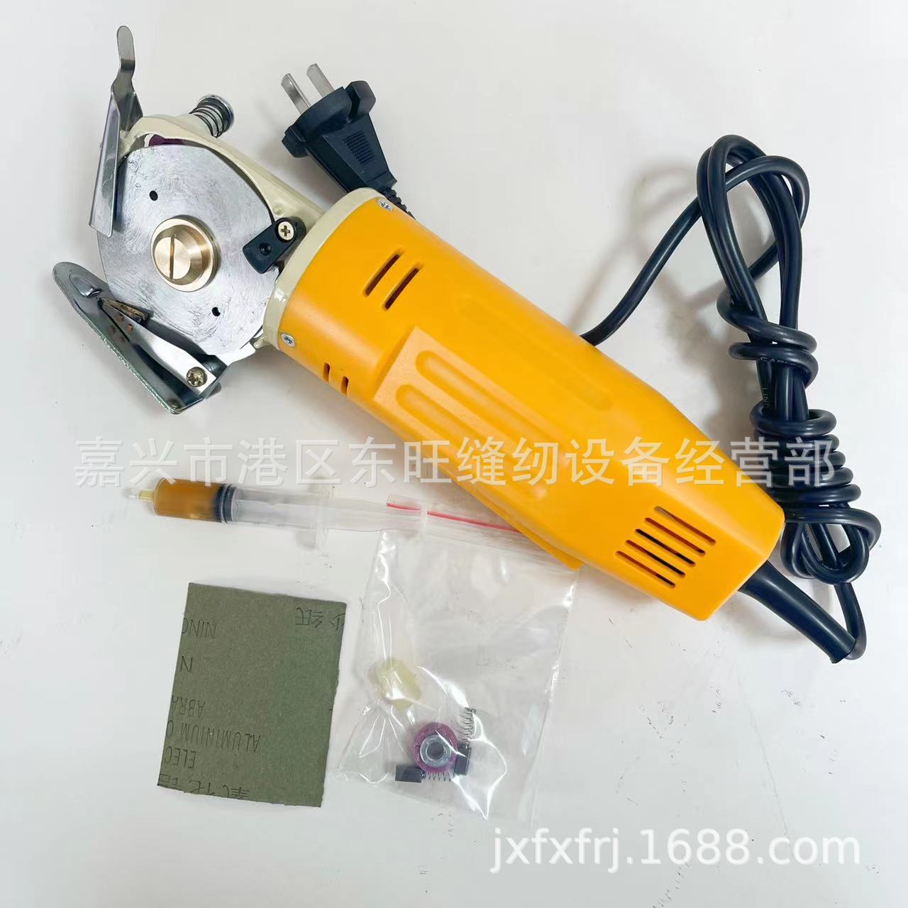 70型圆刀裁剪机电剪刀 电动圆刀切布机裁布机修片机 切片机断布机