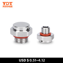 金属防水透气阀锂电池不锈钢防爆泄压阀LED灯自动排气黄铜呼吸阀