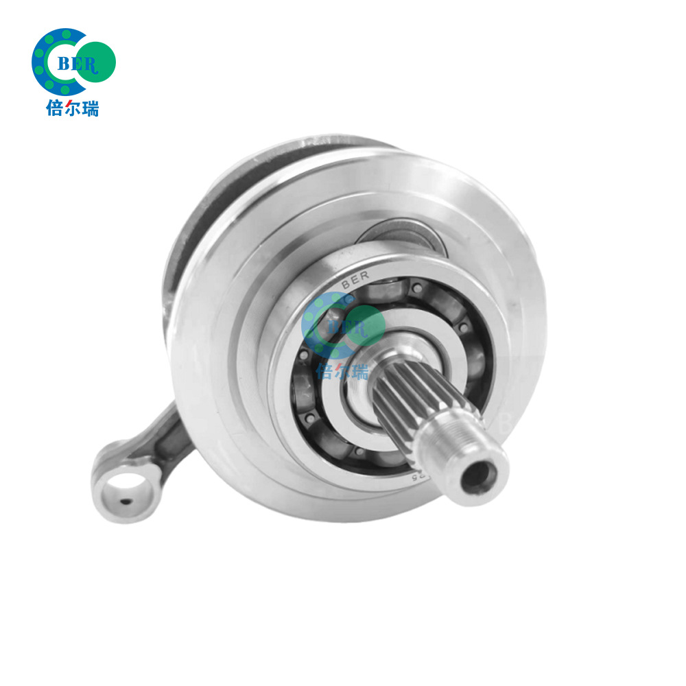 Fábrica recta piezas de motor de motocicleta CG125 cigüeñal de alta calidad image 3