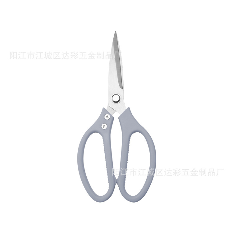 플라스틱 핸들 가위 회색 벌크