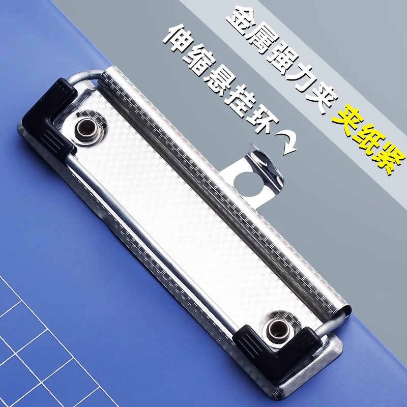 厚みのあるA4ファイルクリップ文具ライティングボードライティングパッド硬質プラスチッククリップボードA5注文メニューファスナー