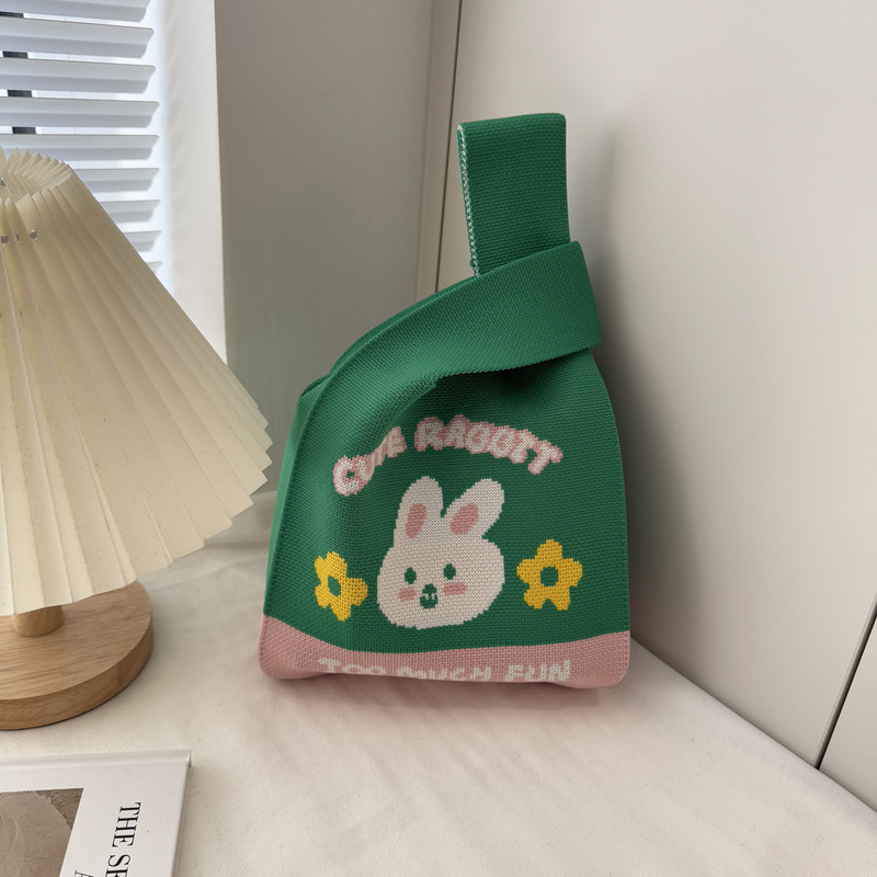 加厚针织包手提包手提袋针织伴手礼包伴手礼袋针织水桶包礼品袋|undefined