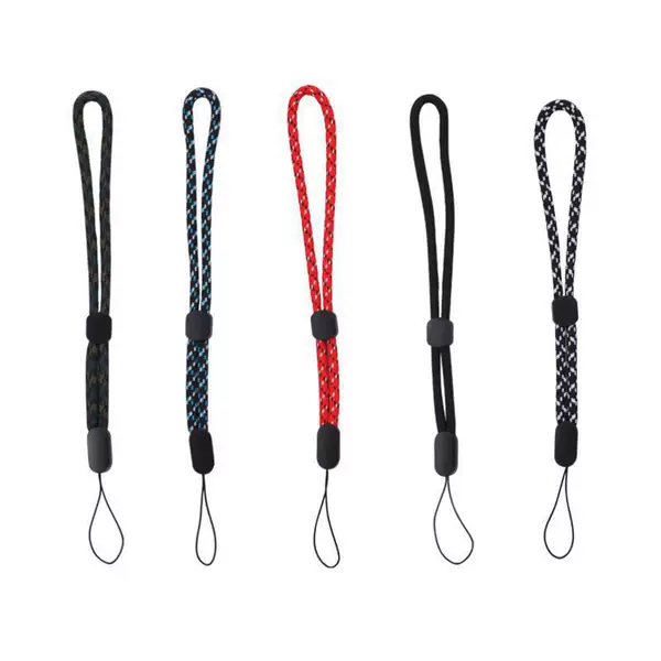 Wrist Rope Mobile Phone Lanyard Short Style for Men and Women New Adjustable Elastic Selfie Stick Pendant Hanging Key Small Lanyard
