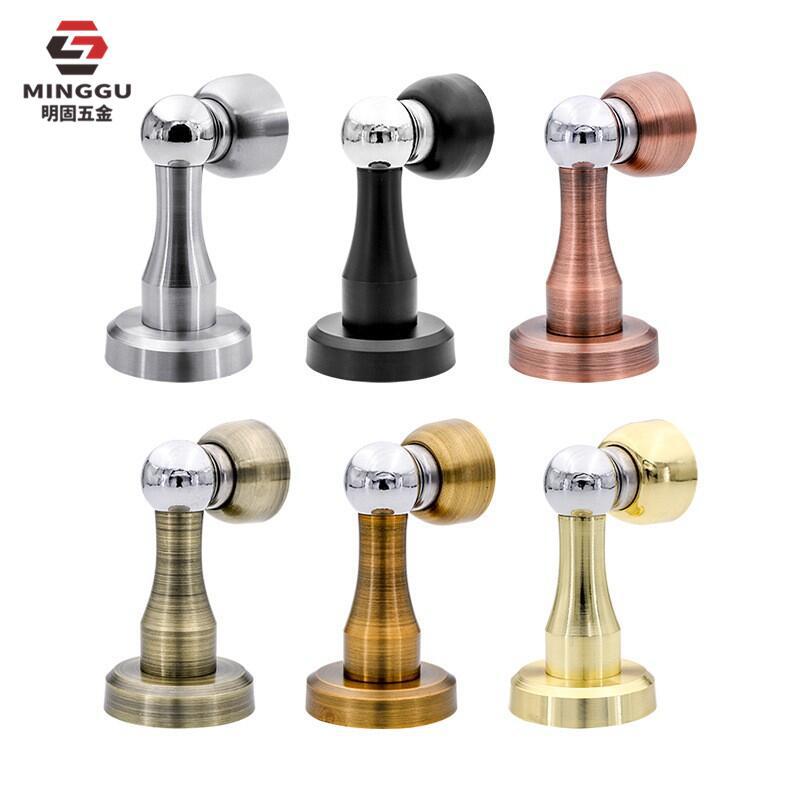 厂家批发防碰缓冲门碰门顶 加厚不锈钢强磁门吸 卧室木门门吸