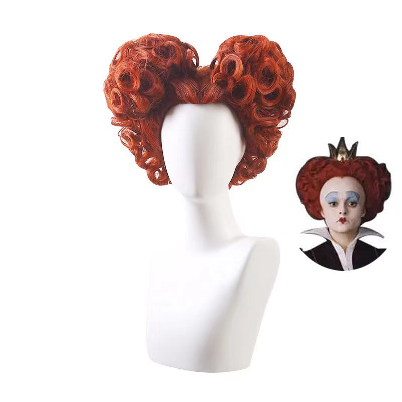 [Lulin] European and American father-8JUN Witch also crazy venifred wig Red Queen cos wig