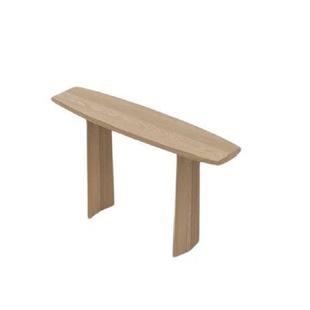 Source Factory Silent Wind Full Solid Wood Entrance Table New Chinese Style Home Living Room Household Wall Cabinet Simple Zen White