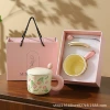 Elegant glass cover, handheld gift box
