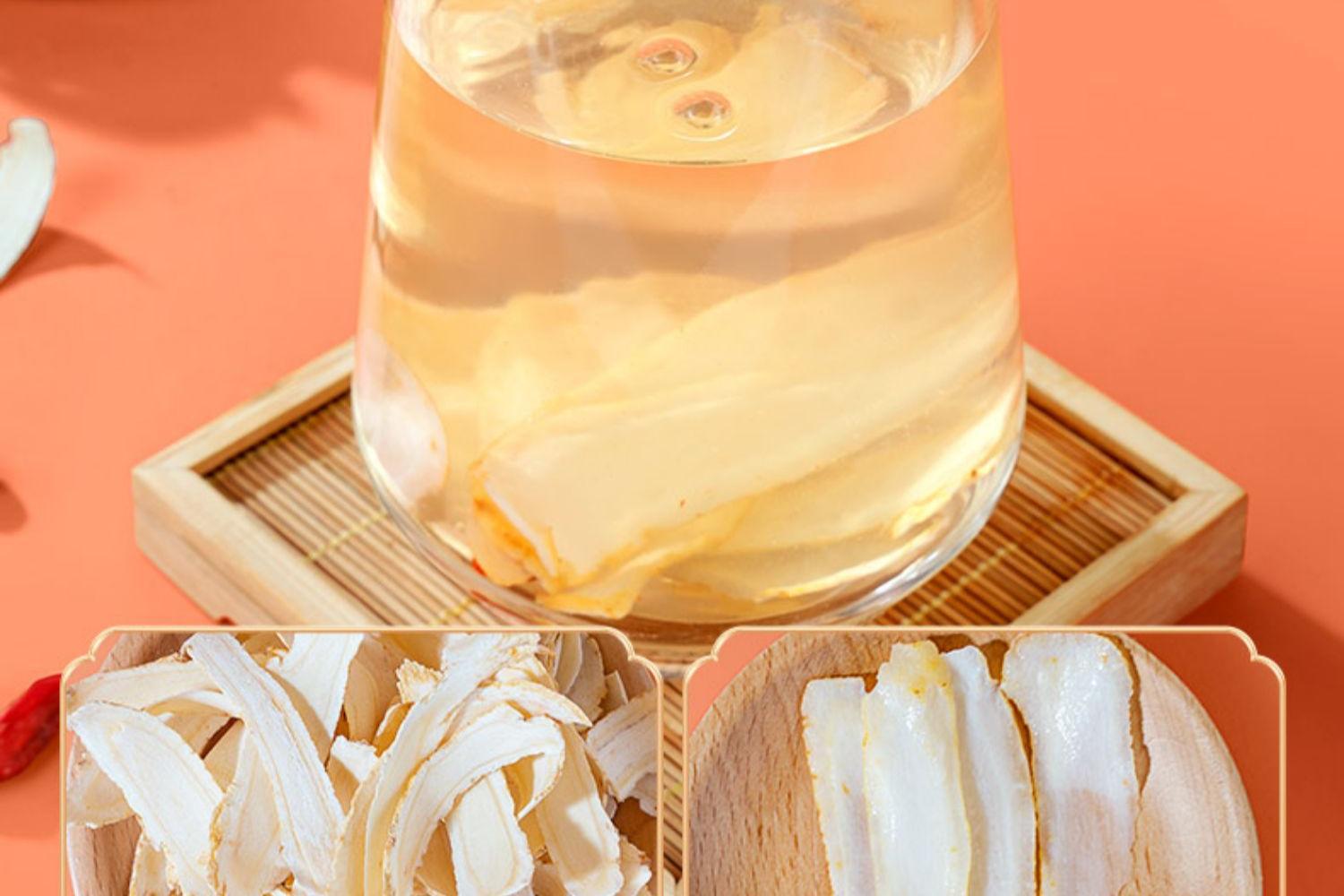 Canadian American Ginseng Slices Xi Yang Shen Premium 5-Year Root 50g Bag for Tea and Soup specifications