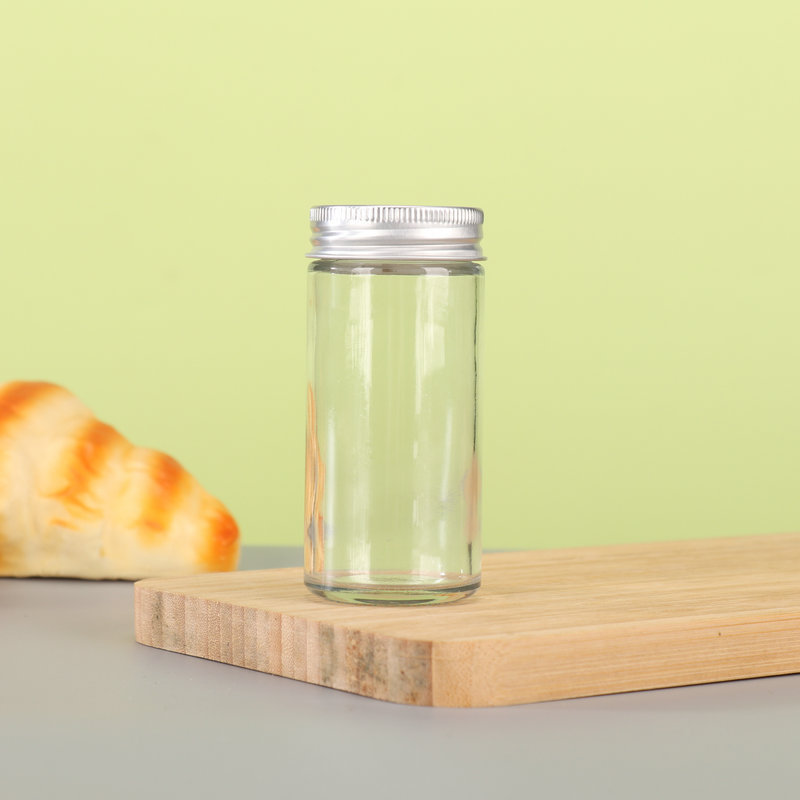 100ml 원형병 + PP캡 + 은색 알루미늄캡